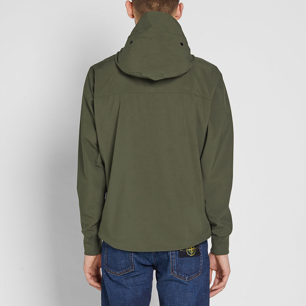 C.P. Company Shell Goggle Jacket Olive END.