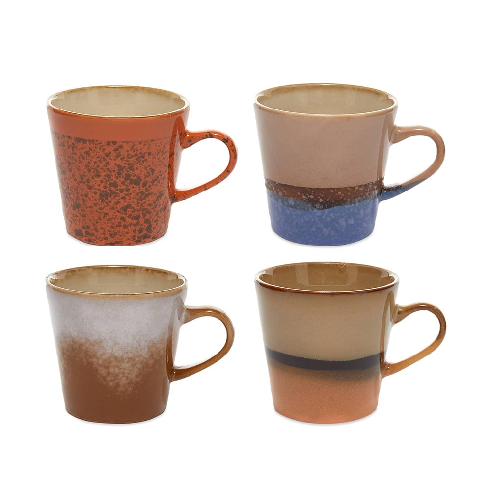 HK Living Americano Mugs Set Of 4 Multi END. (US)