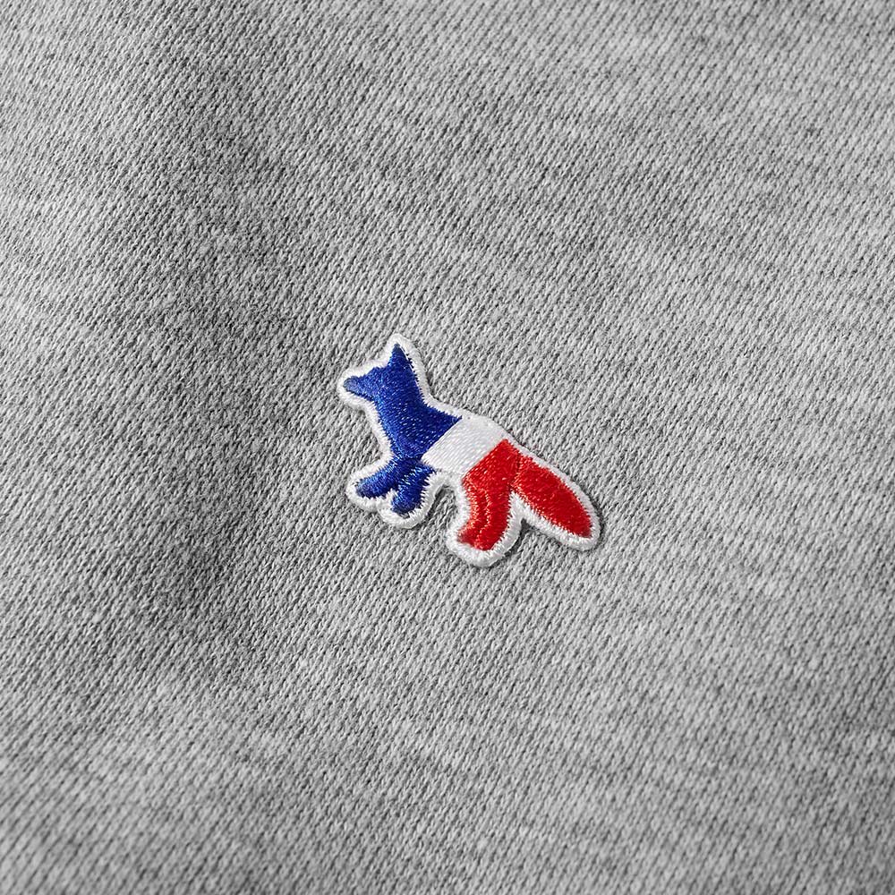 Maison Kitsune Teddy Jacket Grey Melange End Maison Kitsune Teddy Jacket Grey Melange End