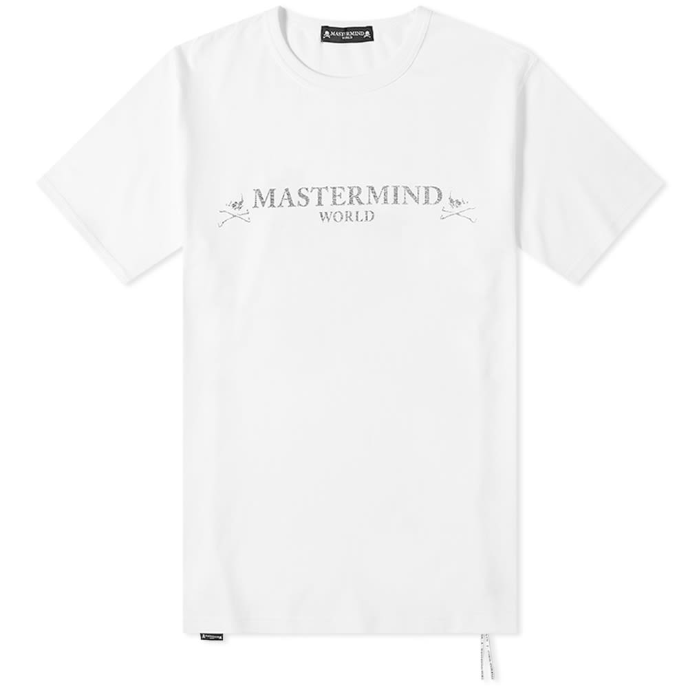 MASTERMIND WORLD Carbon Copy Tee White END.