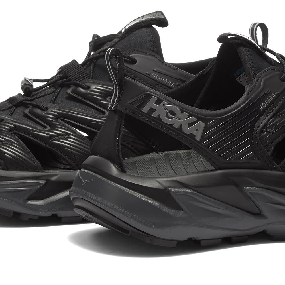Hoka One One Hopara Sandal Black & Dark Shadow | END.