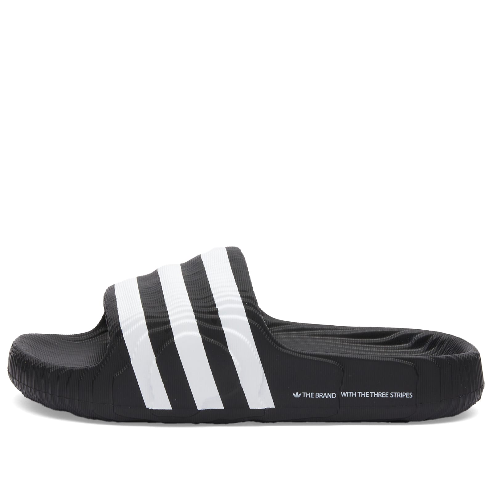 Adidas Adilette 22 Core Black \u0026 White | END. (AR)