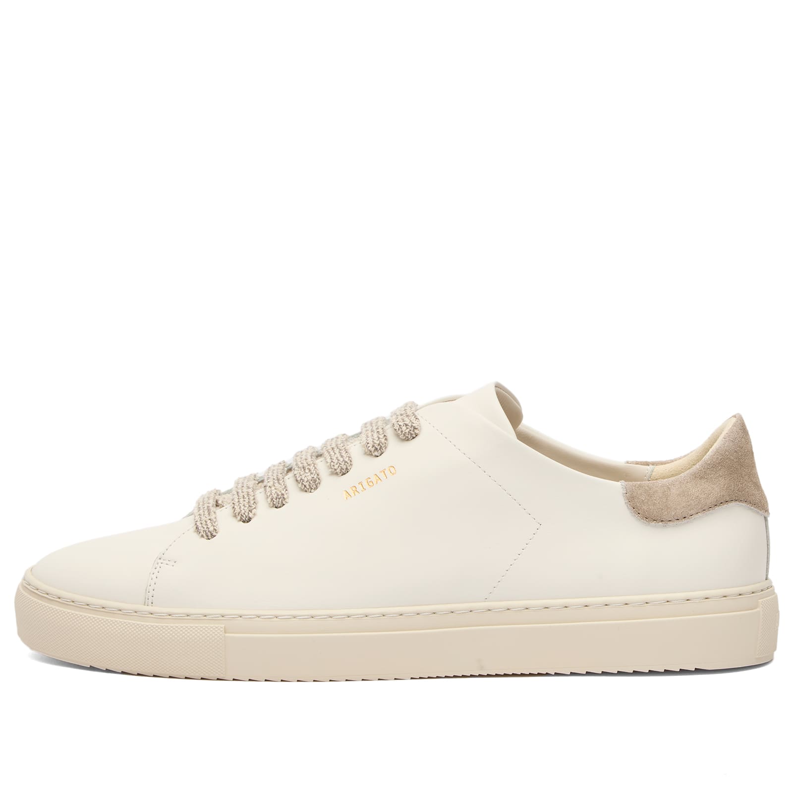 Axel Arigato Men’s Clean 90 Sneaker White/Light Brown