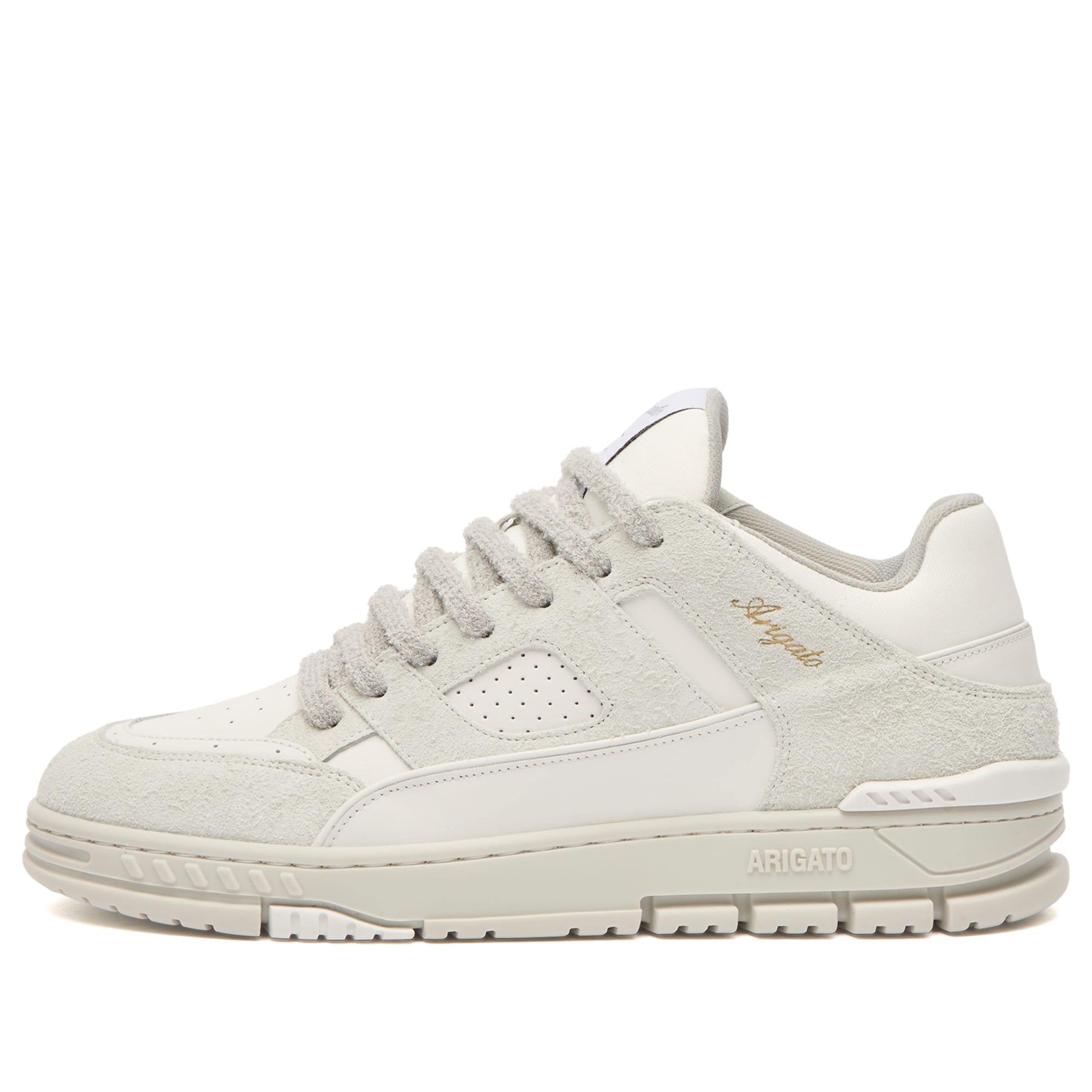 Axel Arigato Men’s Area Lo Fluffy Sneaker White/Off White
