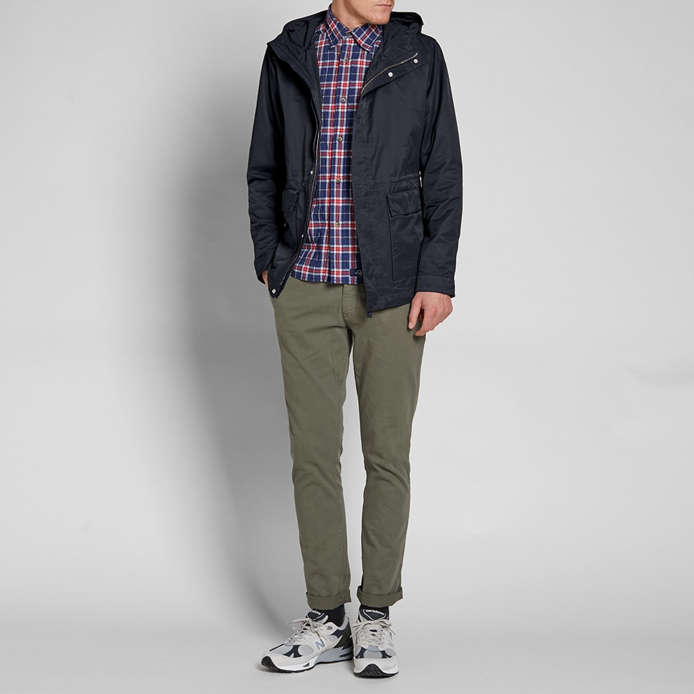 Norse Projects Nunk Summer Cotton Jacket Navy | END. (US)