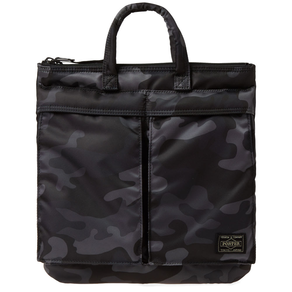Head Porter Jungle Camo Helmet Bag Black Camo END. (US)
