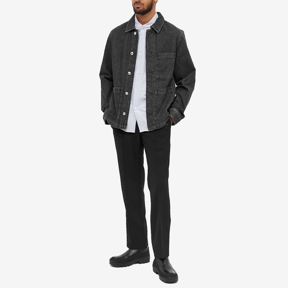 A.P.C Nathanael Denim Chore Jacket Faux Black END. (Europe)