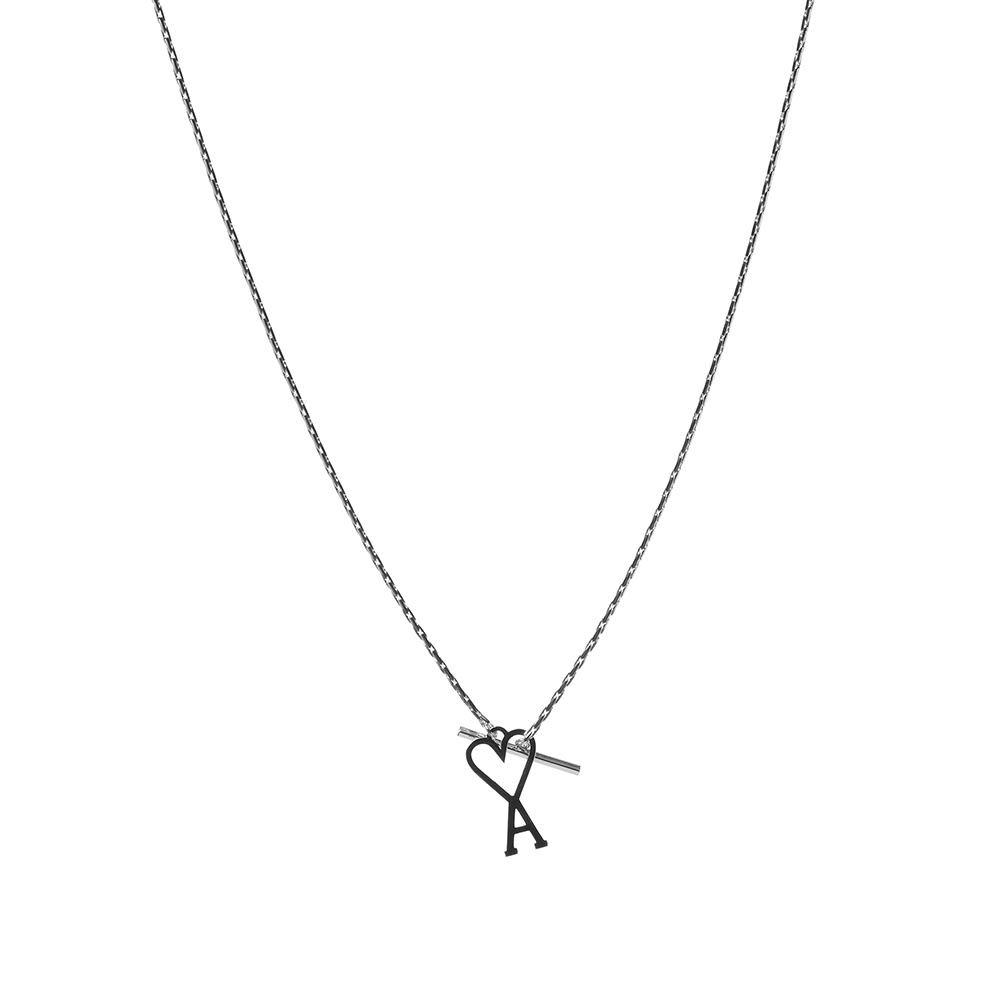 【関税込み】Adc Necklace - AMI Paris - l - Silver Silver Ami De Coeur Chain Necklace | AMI PARIS