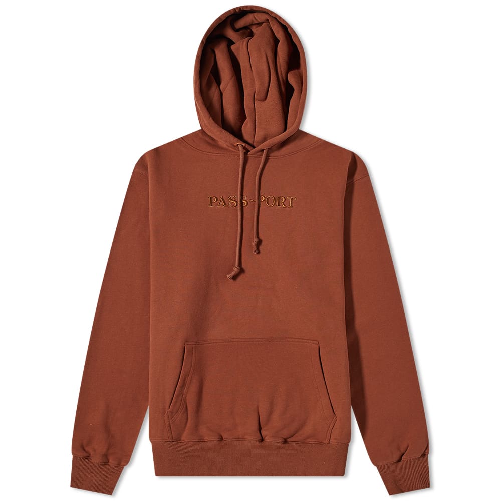 PassPort Official Organic Hoodie Bark END.
