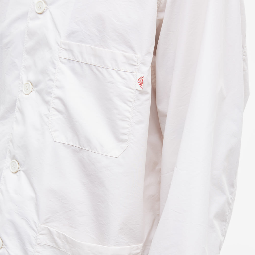 Danton Poplin Shirt Jacket Taupe | END 