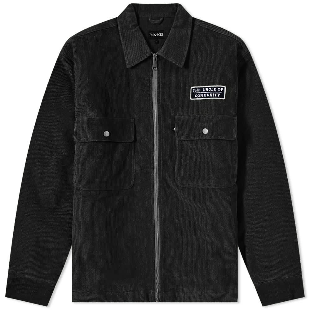 Pass~Port Community Corduroy Jacket Black (HK)
