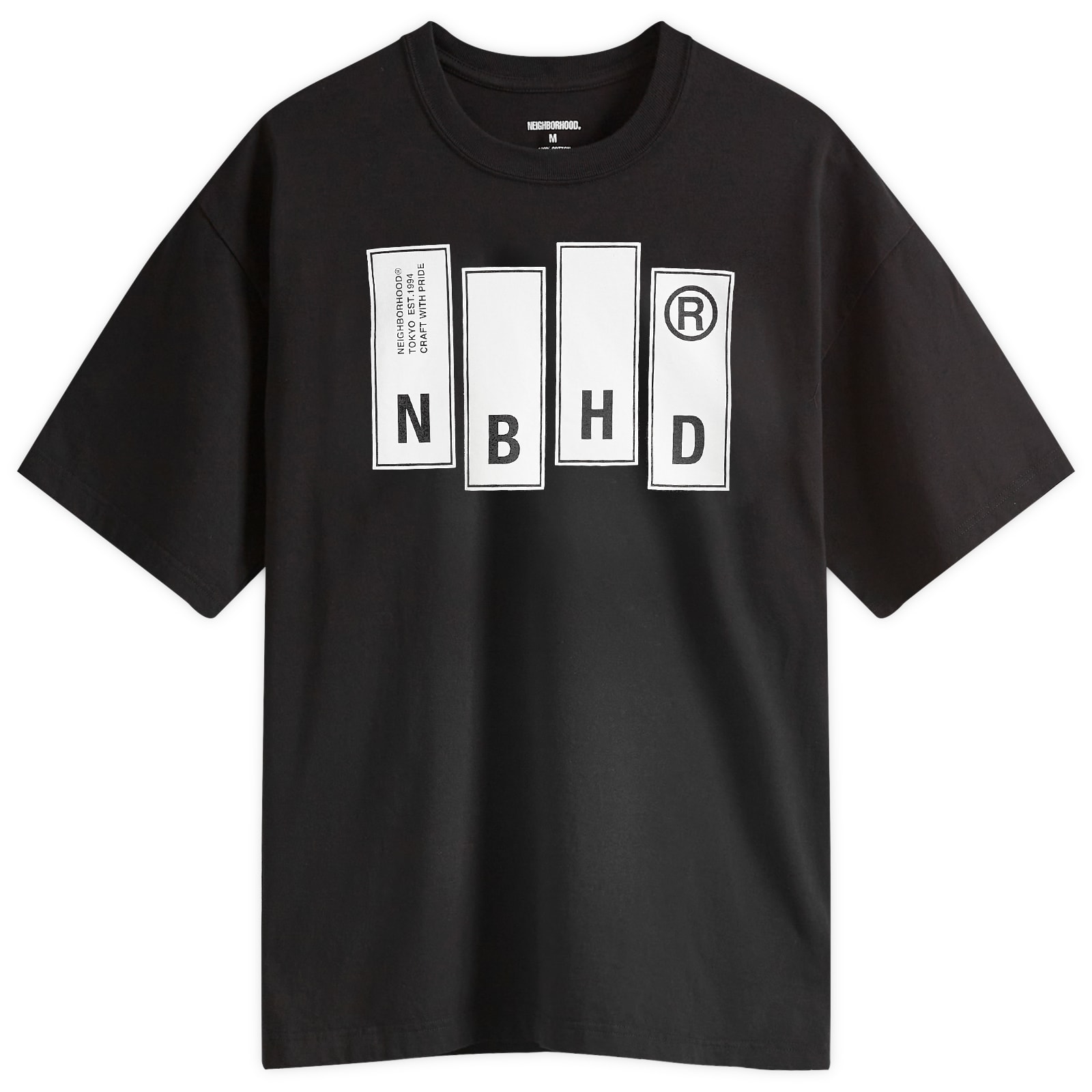 洗練されたデザイン♪【Neighborhood】26 プリントTシャツ Neighborhood 26 Printed T-Shirt Black | END. (TW)