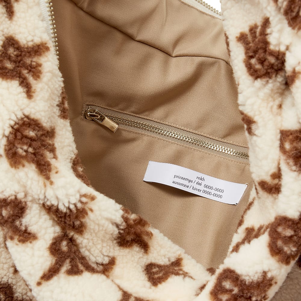 rokh Oversized Faux Fur Bag rokh Oversized Faux Fur Bag