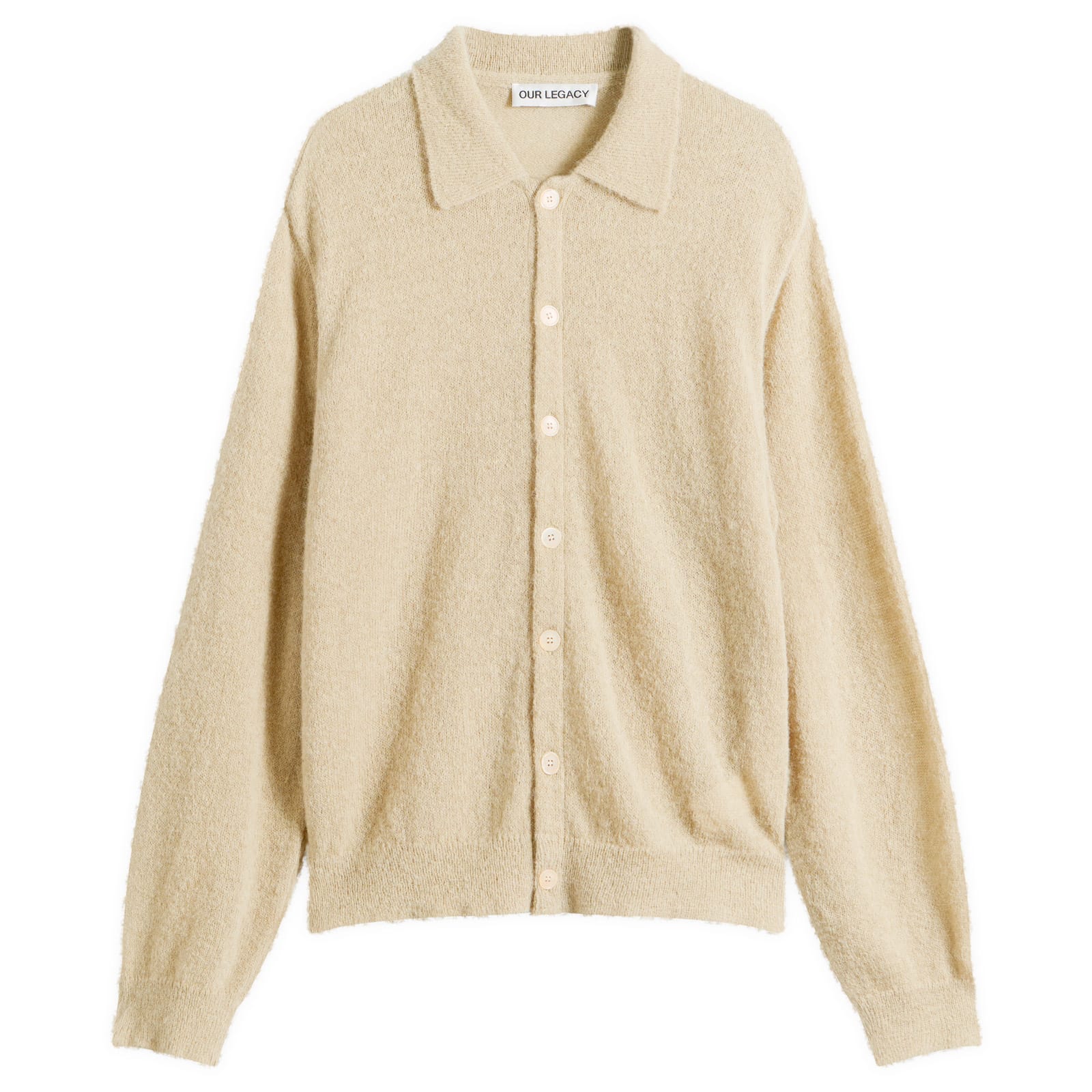 Our Legacy Men's Above Shirt Pollen Dust Sparse Crepe Weave