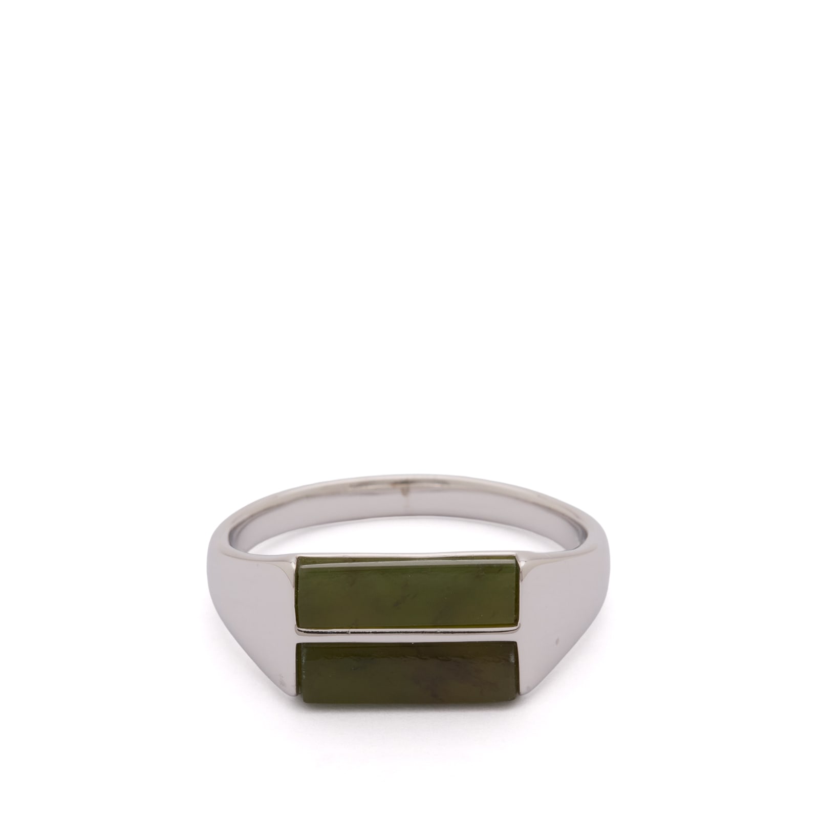 Miansai Men’s Duo Jasper Ring Silver