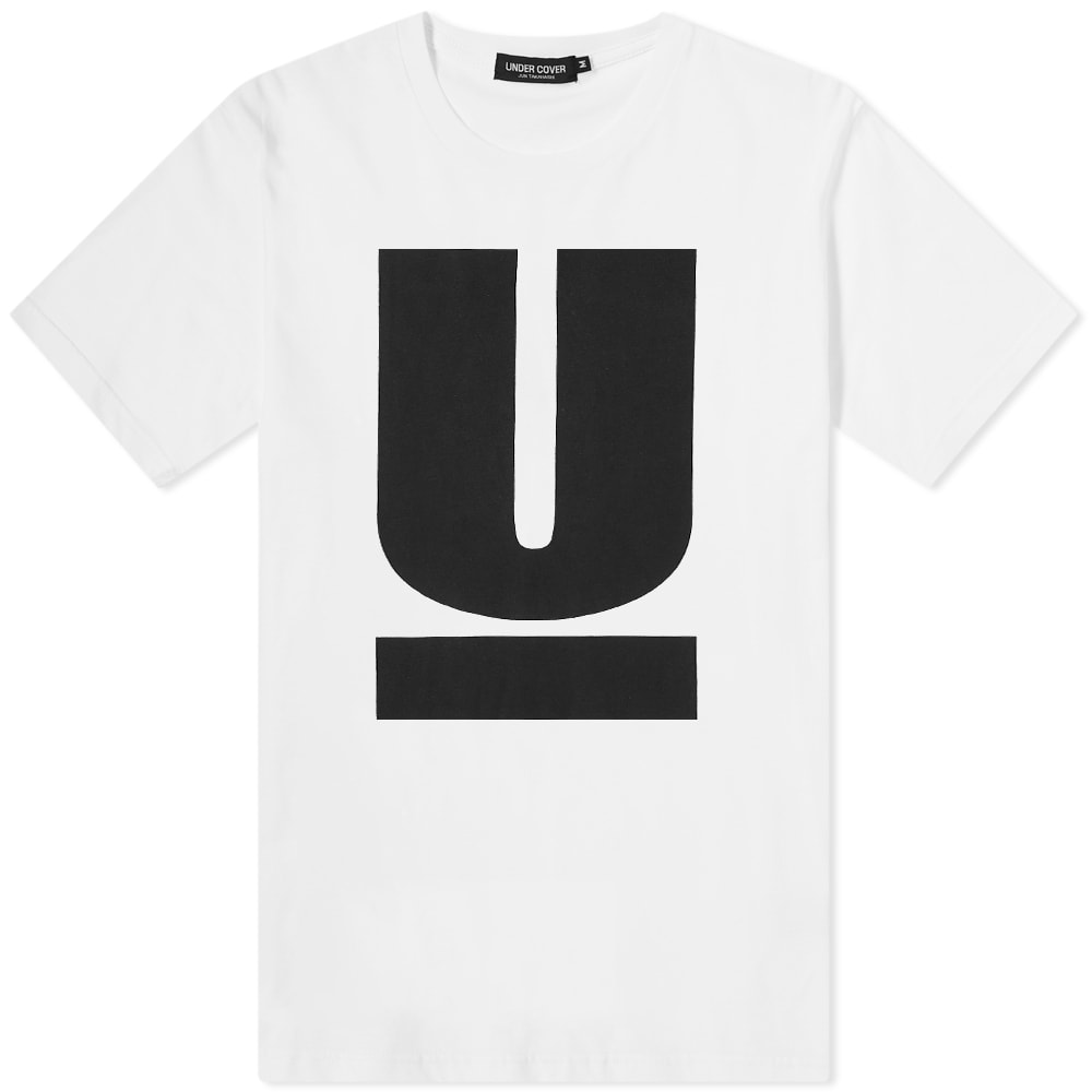 UNDERCOVER (アンダーカバー) ビッグUロゴTシャツ 名作 初期 UNDERCOVER Ripper Tシャツ 黒タグ アンダーカバー
