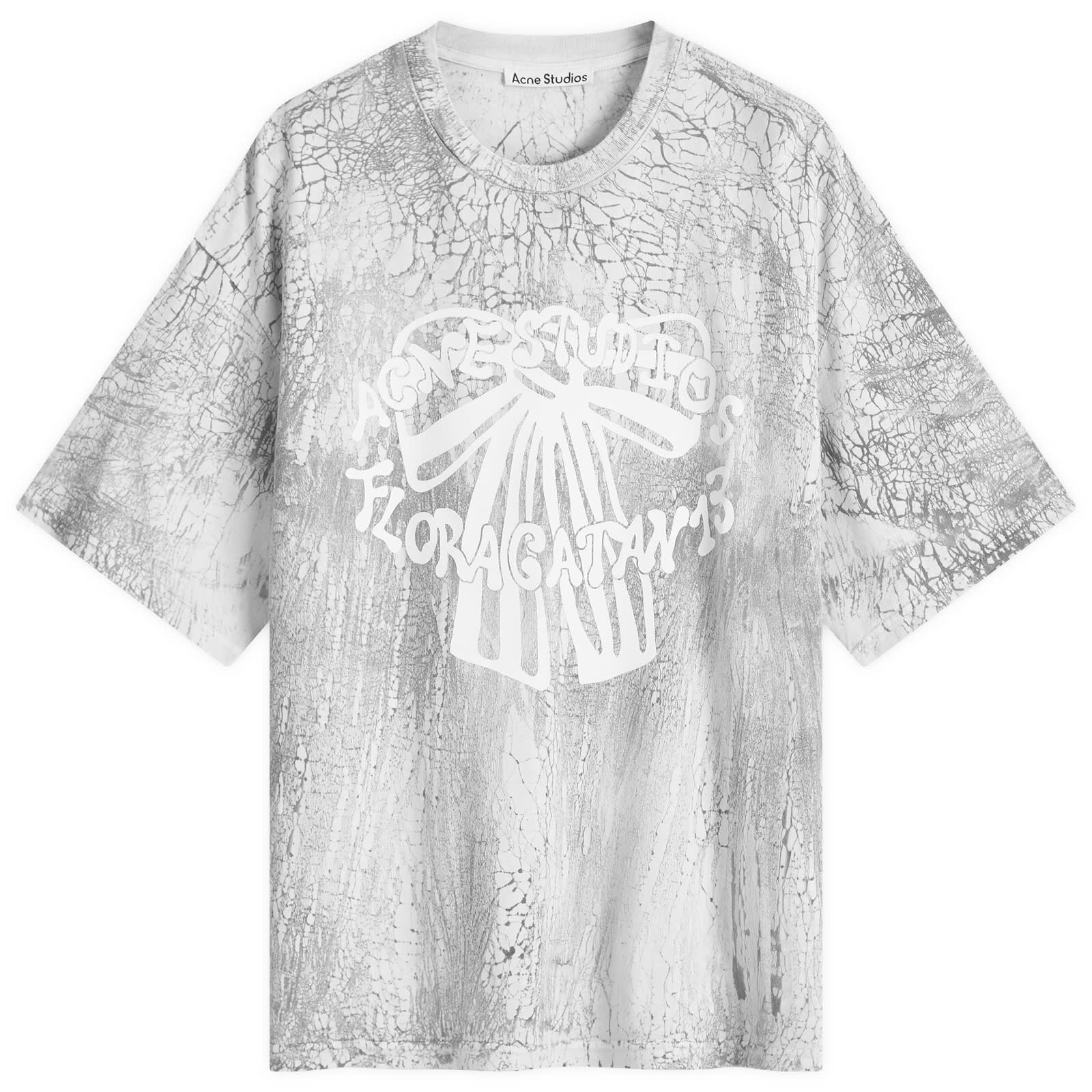 ★人気★【Acne Studios】EXFORD BOW ロゴ Tシャツ Acne Studios Exford Bow Logo T-Shirt Faded Black | END. (TW)