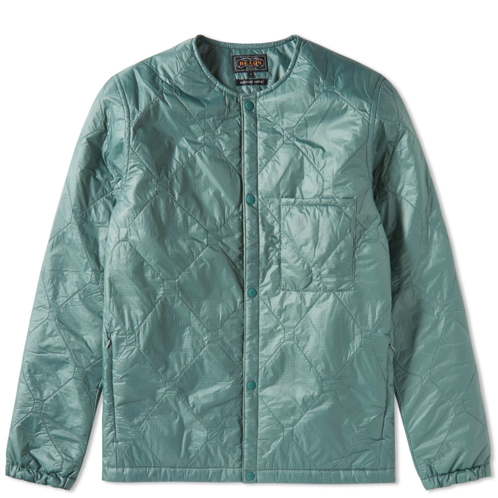 Preparing us for the impending seasonal shift, famous Japanese retailer Beams Plus balance rugged looks with a contemporary approach for AW16. Utility is the key to this range; as the nylon quilted CWU-9P Down Liner Jacket demonstrates with its subtle nods to military realms.

Nylon Quilted Shell
Japanese Fabric
Press Stud Closure
Side Seam Zipper Pockets
Drawcord Adjustable Hem
Chest Patch Pocket