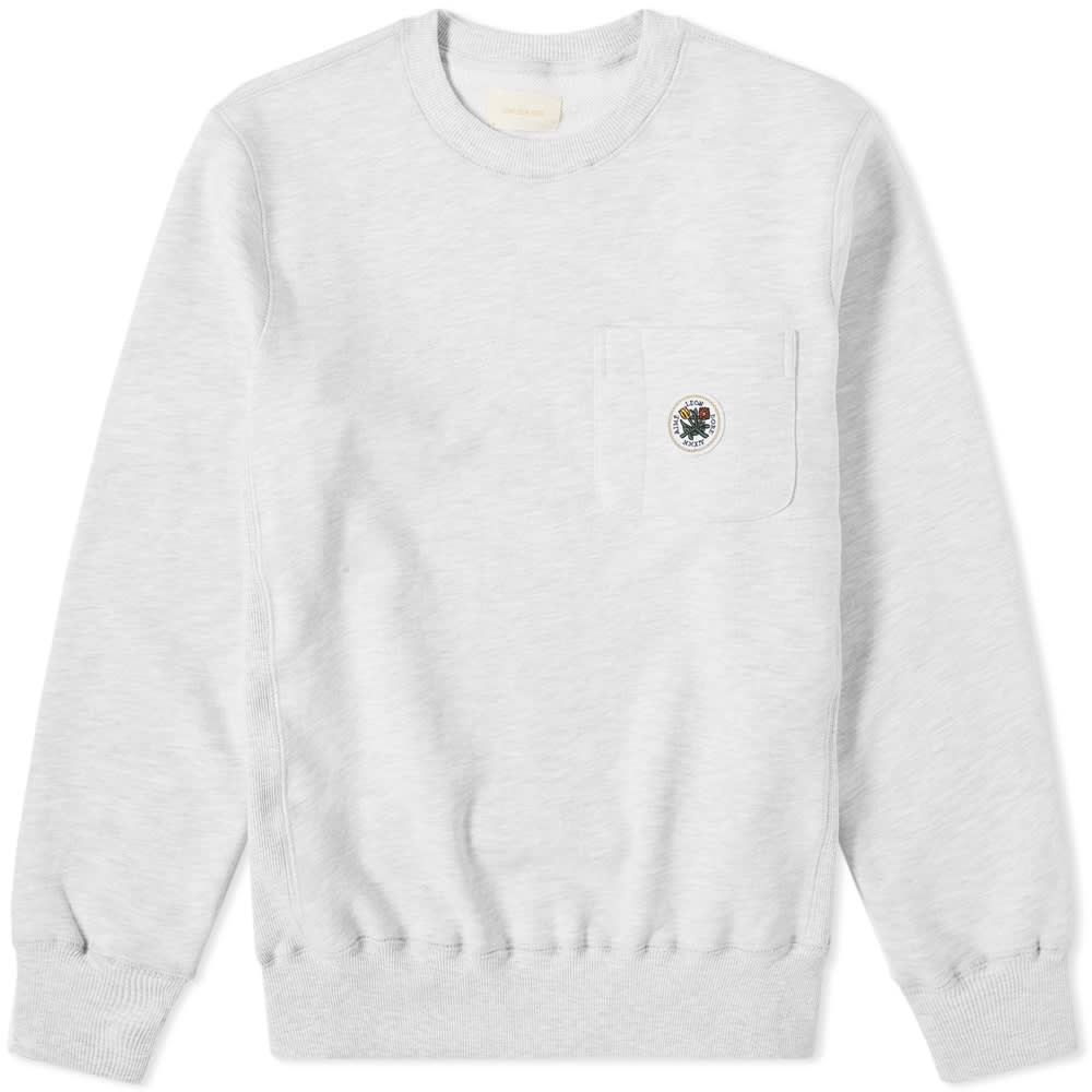 Aimé Leon Dore Pocket Crew Sweat Grey Mix | END. (US)