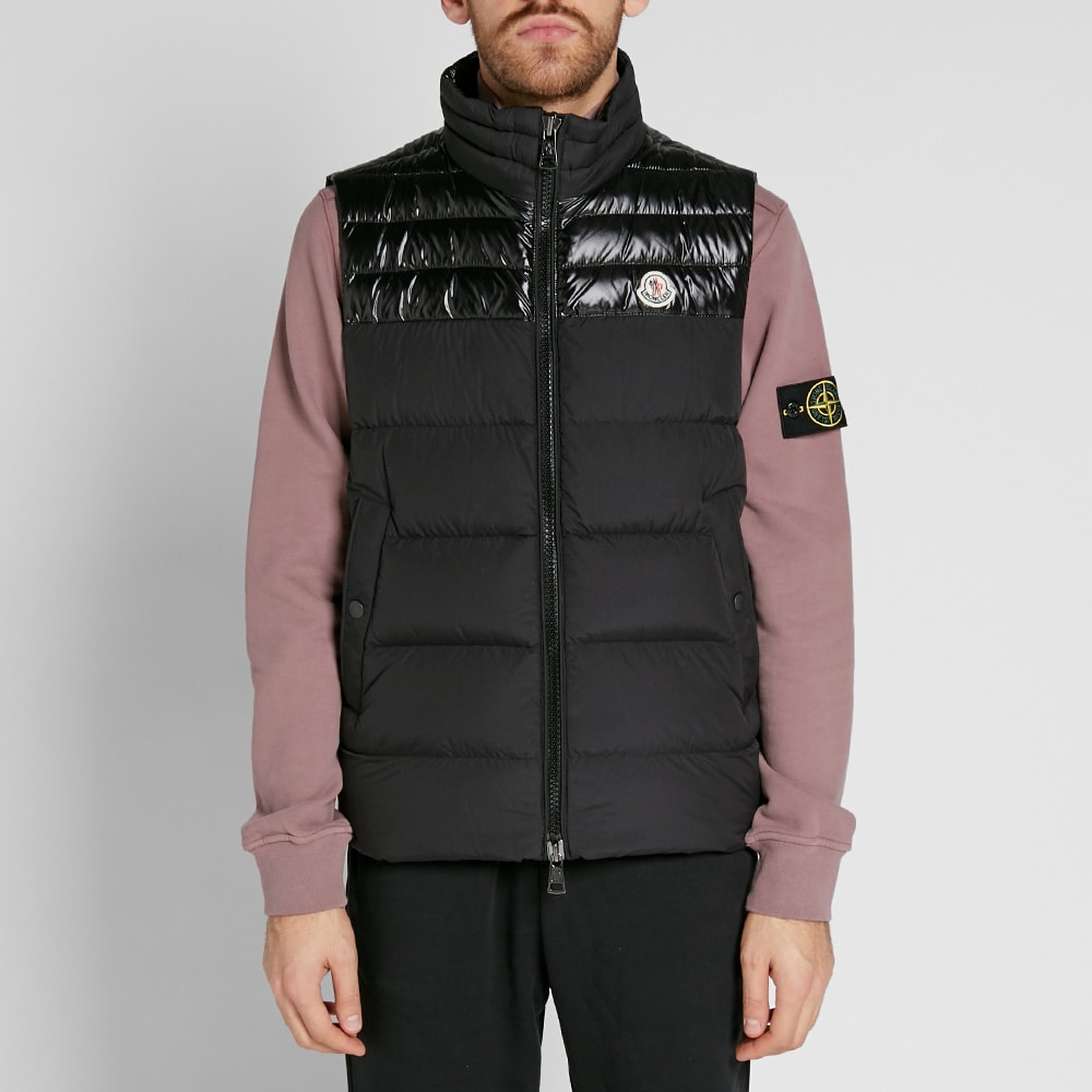 moncler deneb gilet black