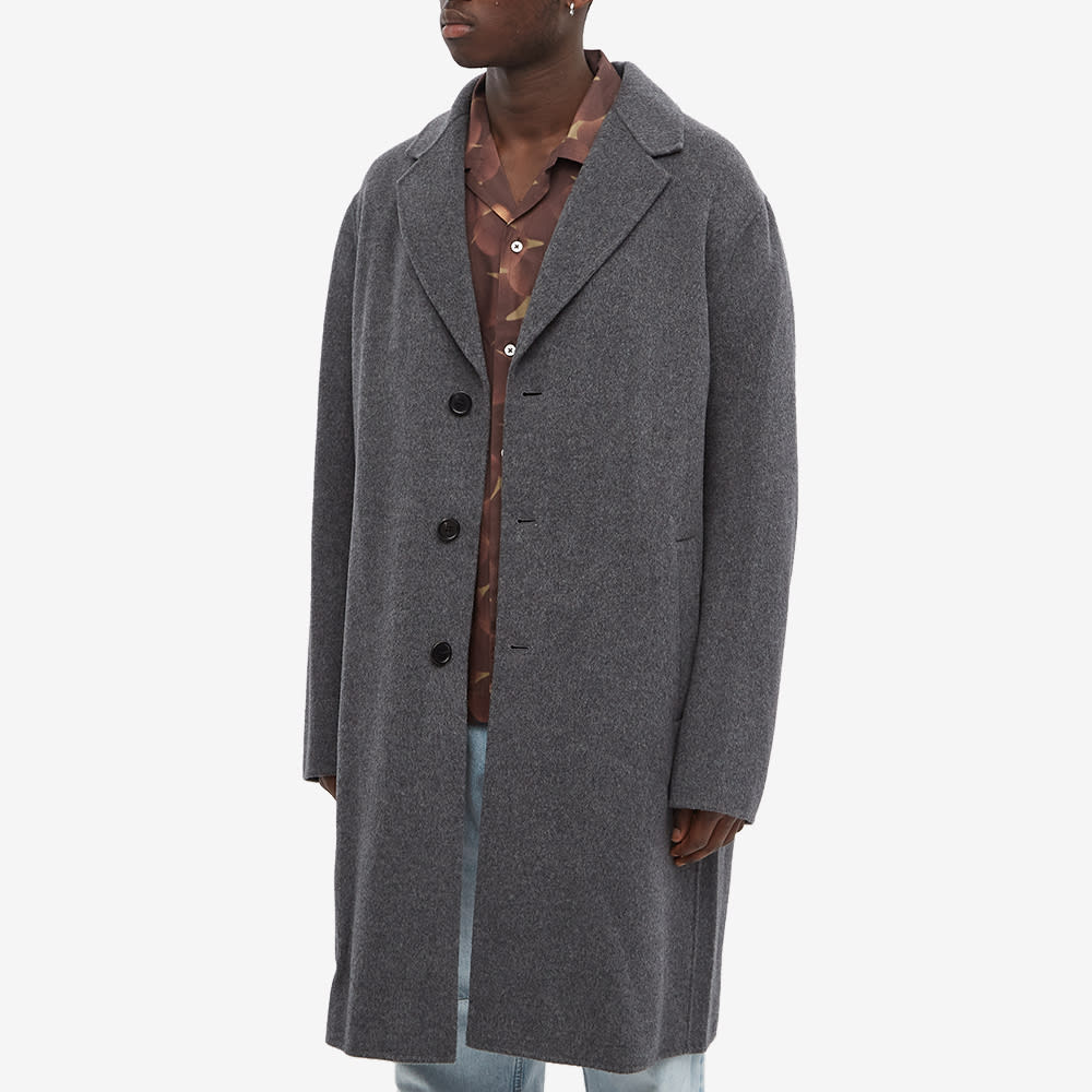 acne studios grey coat