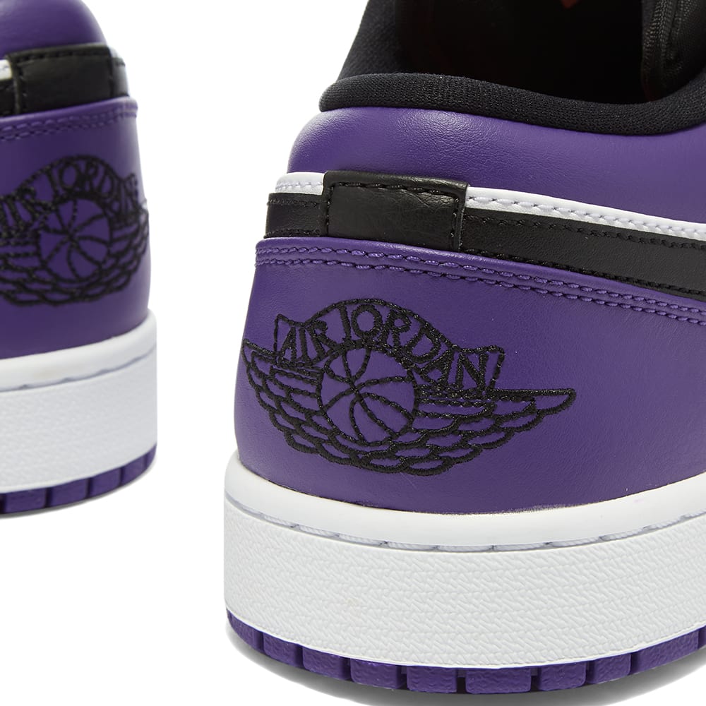 air jordan 1 low purple black
