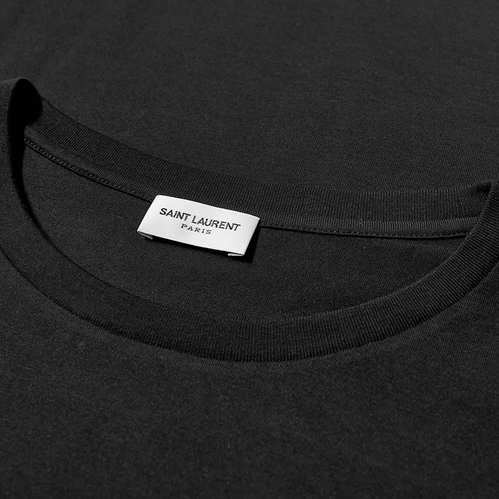 saint laurent black tee