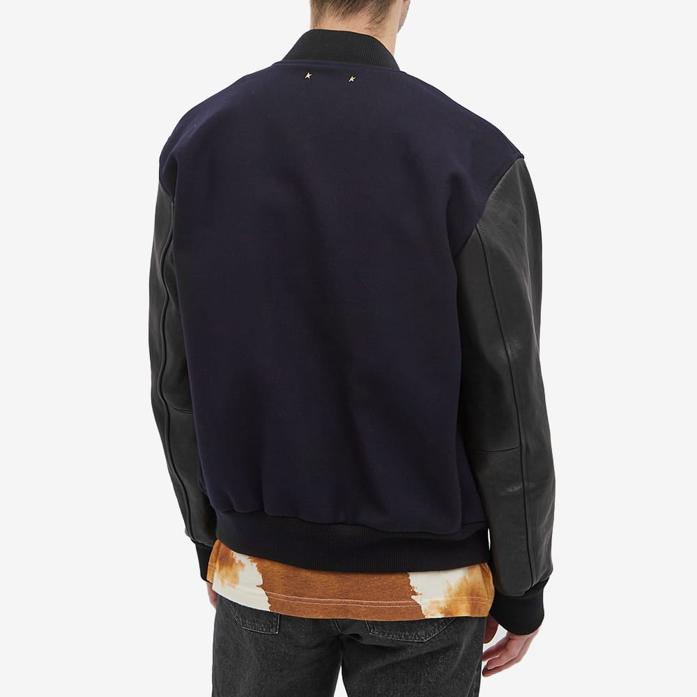 Golden Goose Varsity Jacket Dark Blue 