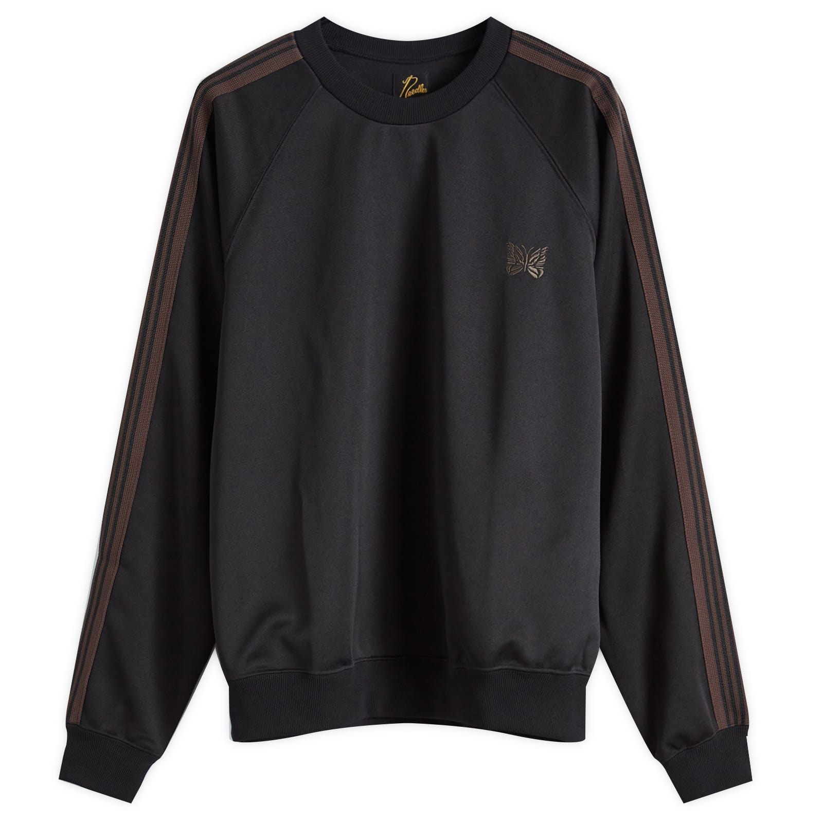 Needles Poly Smooth Sweatshirt Black | END. (TW)