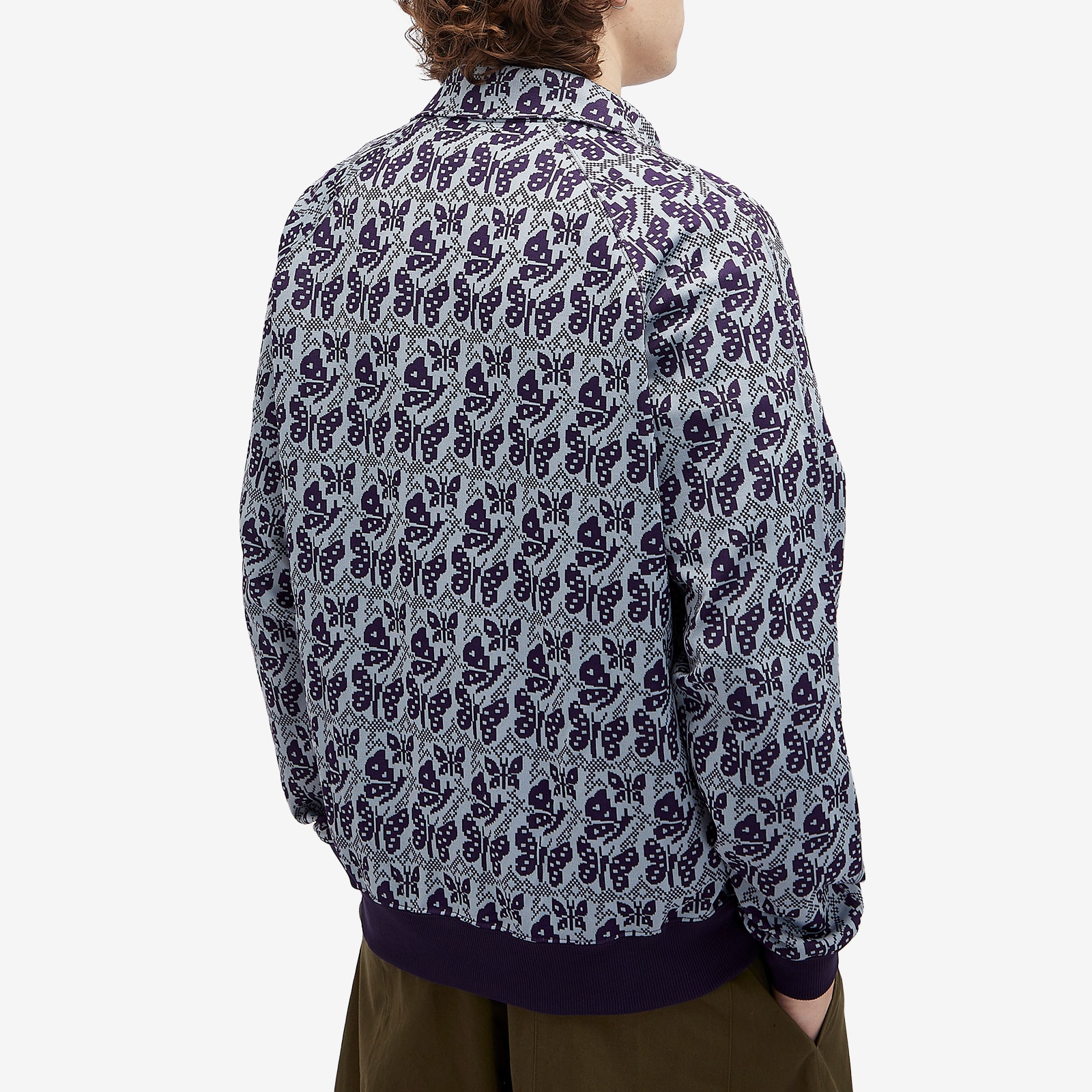 トップス Needles Track Jacket Poly Jacquard Poly Jacquard Track Jacket