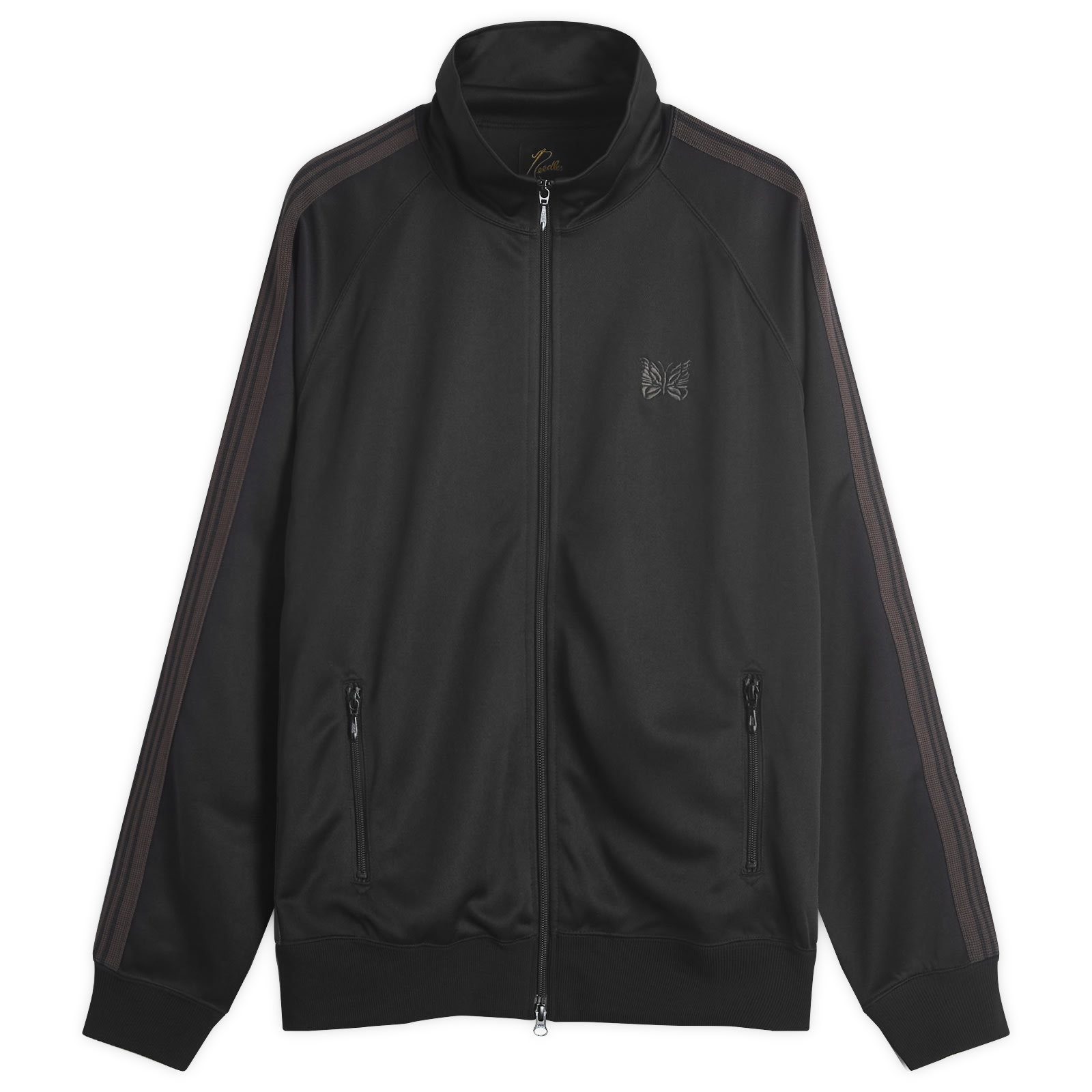 【美品】Needles Track Jacket Poly Smooth L Needles Poly Smooth Track Jacket Black | PU271-C | FOOTY.COM