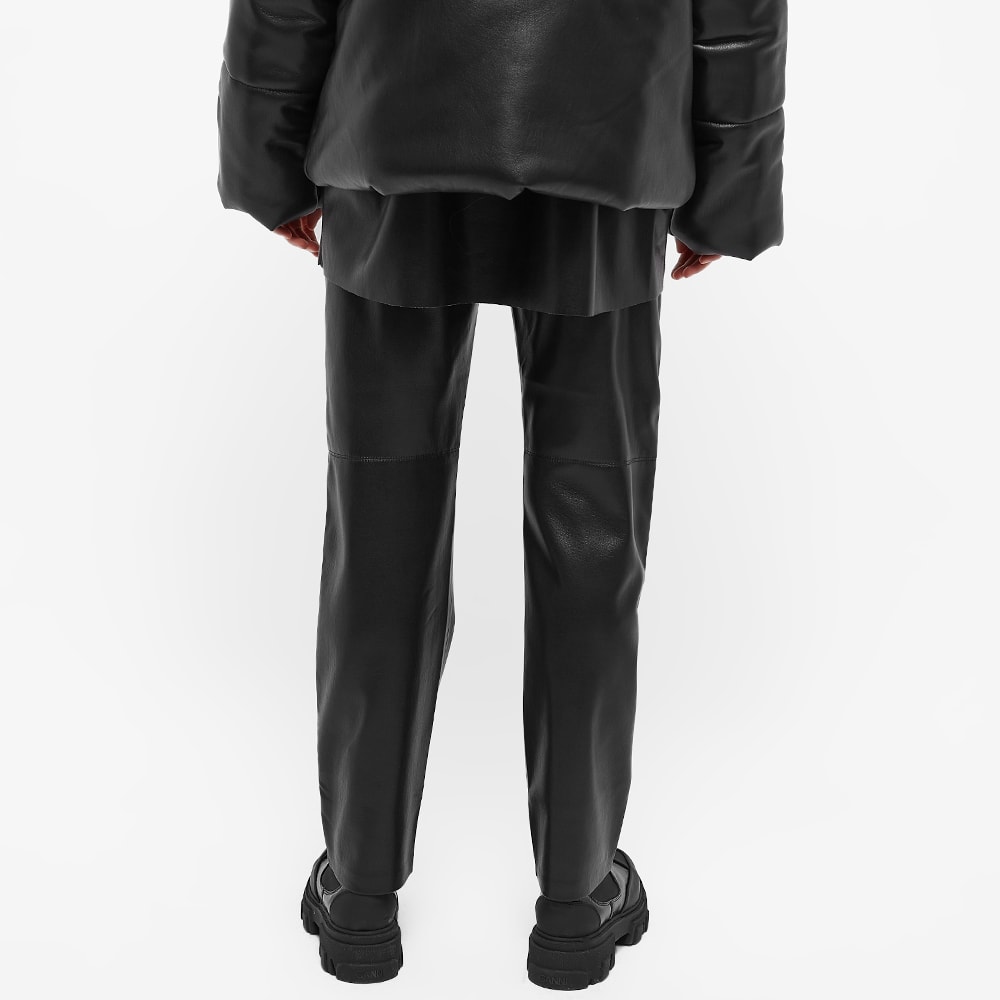 Nanushka Vinni Vegan Leather Trousers Black | END. (IE)