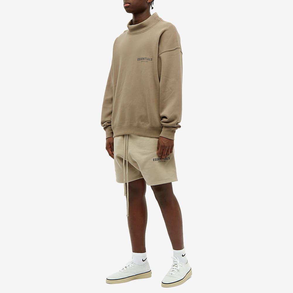 fear of god essentials mock neck sweat