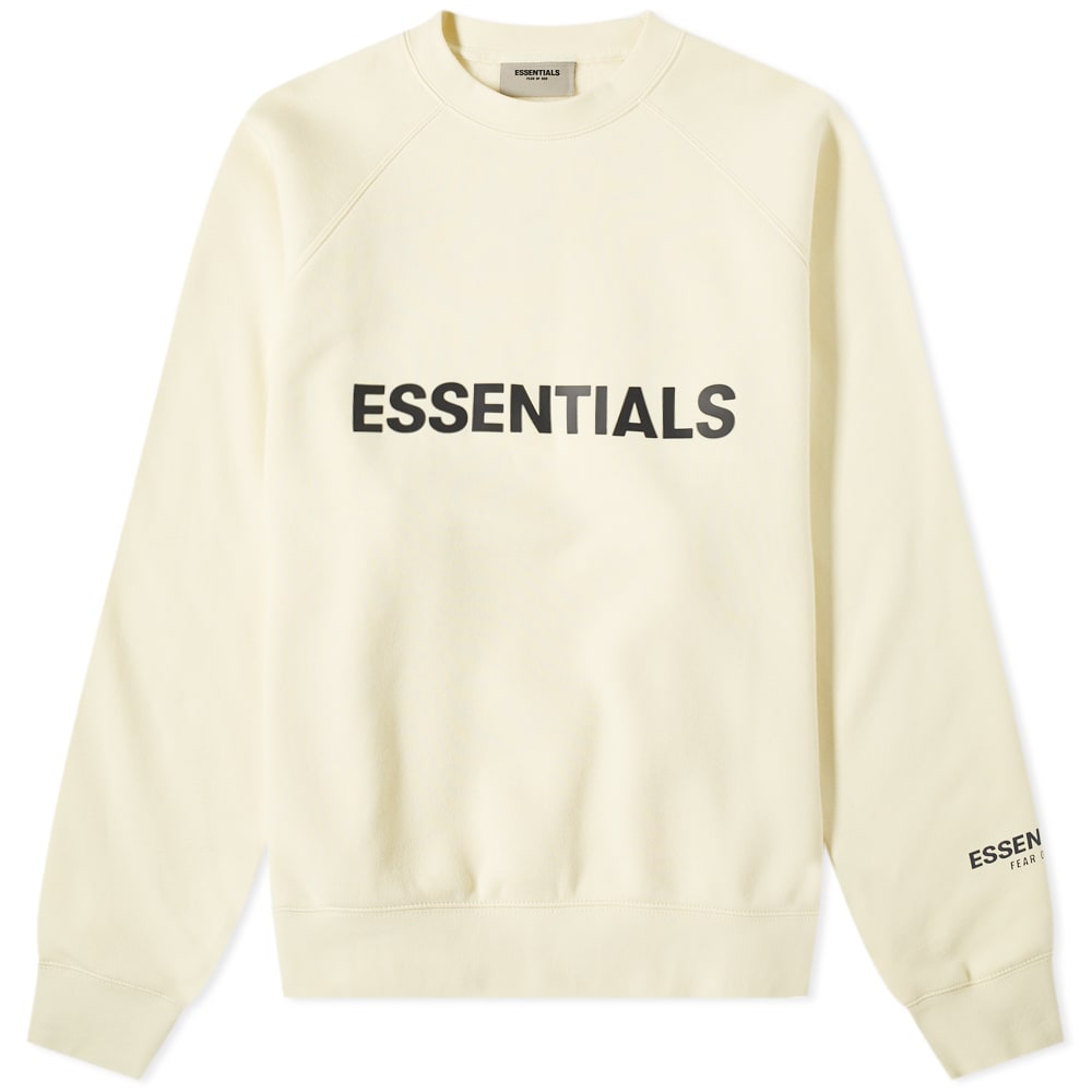 God ESSENTIALS Crew Sweat Buttercream 