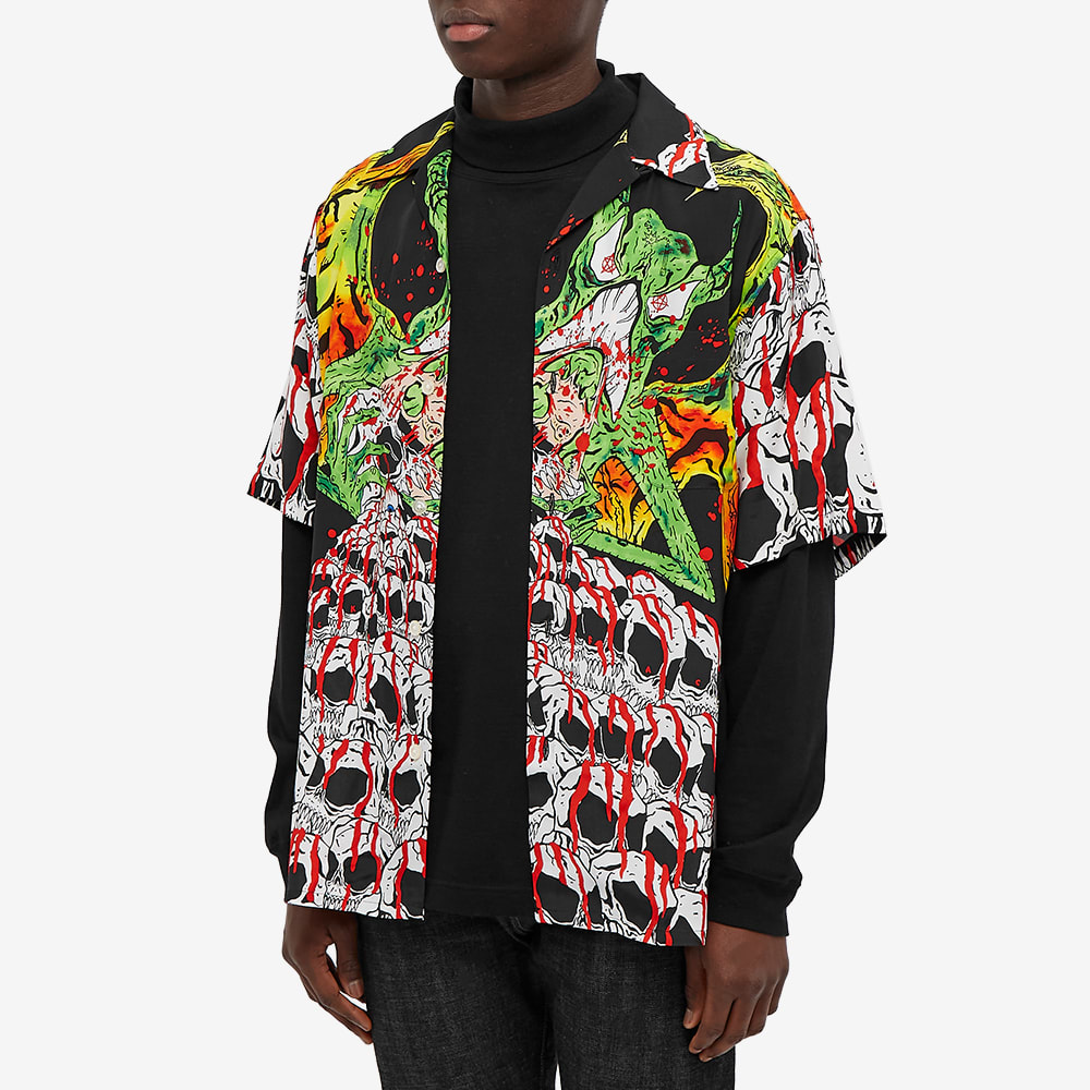 Wacko Maria x Neck Face Type-1 Anniversary Hawaiian Shirt Wacko Maria x Neck Face Type-1 Anniversary Hawaiian Shirt