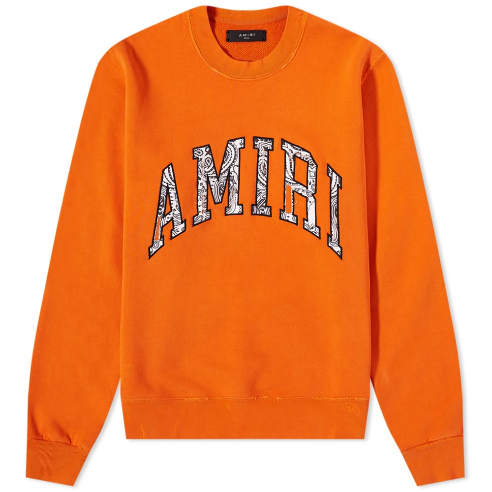 orange amiri shirt