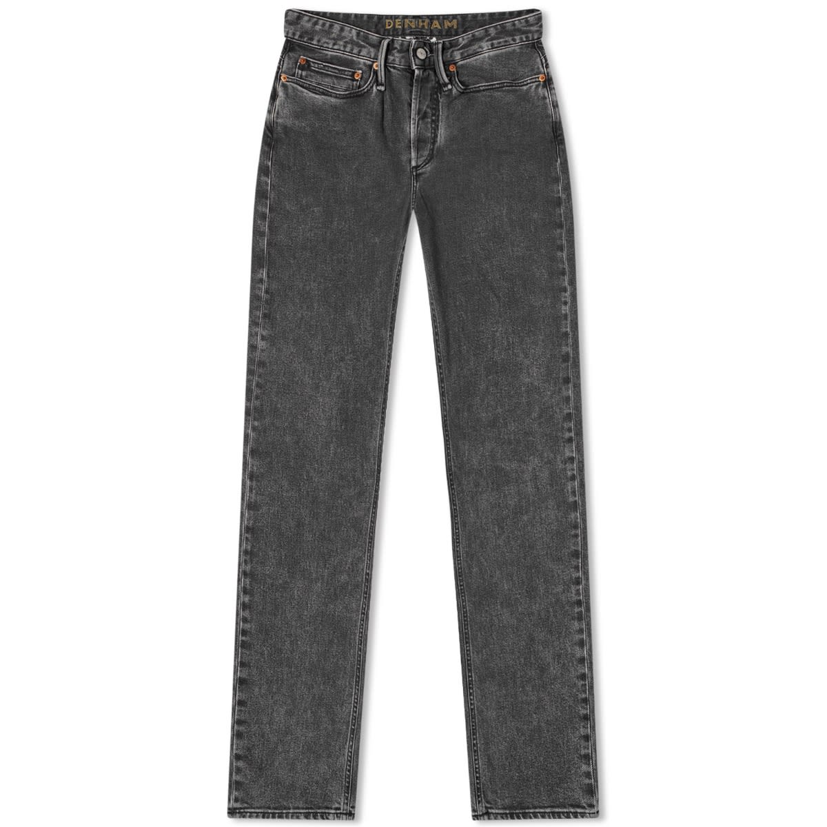 Denham Taper Denim Jeans Stone Wash Black END.