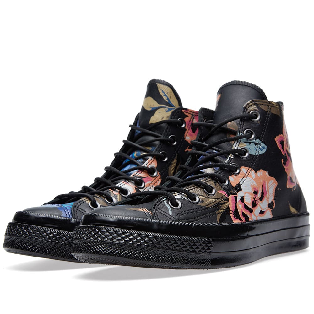 Converse First String Chuck Taylor 1970s Hi 'Floral' Black | END. (US)