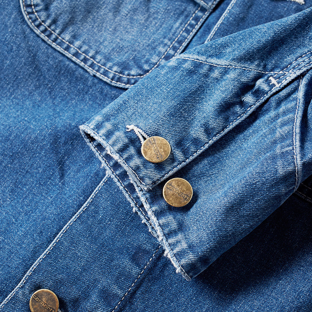 Carhartt WIP Michigan Denim Chore Coat True Stone Wash END. (US)
