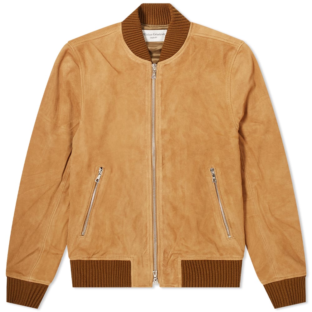 Dark beige bomber jacket Clearance