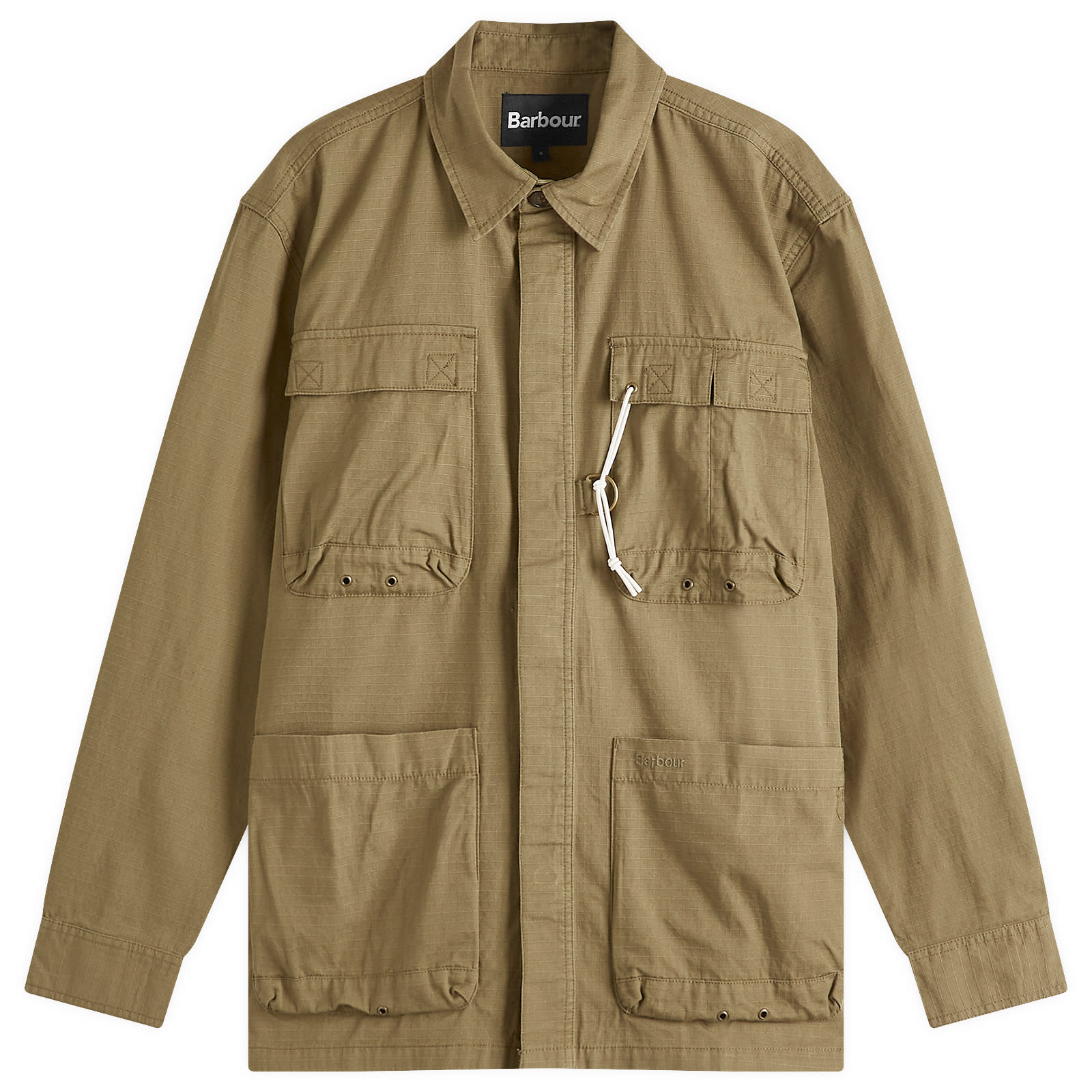 Barbour Heritage+ Westmorland Ripstop Overshirt Burnt Olive