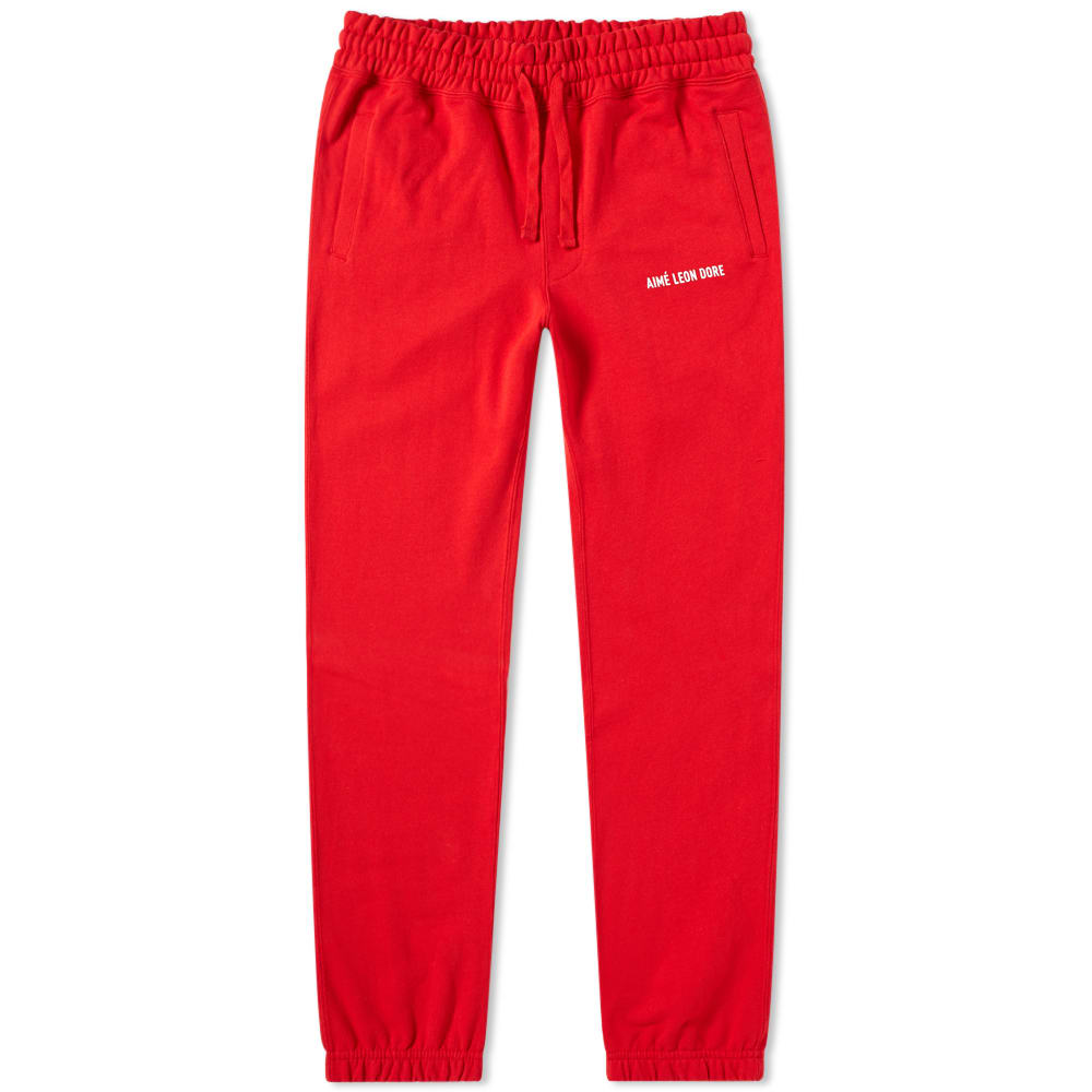 Aimé Leon Dore Logo Camper Pant Red | END. (US)