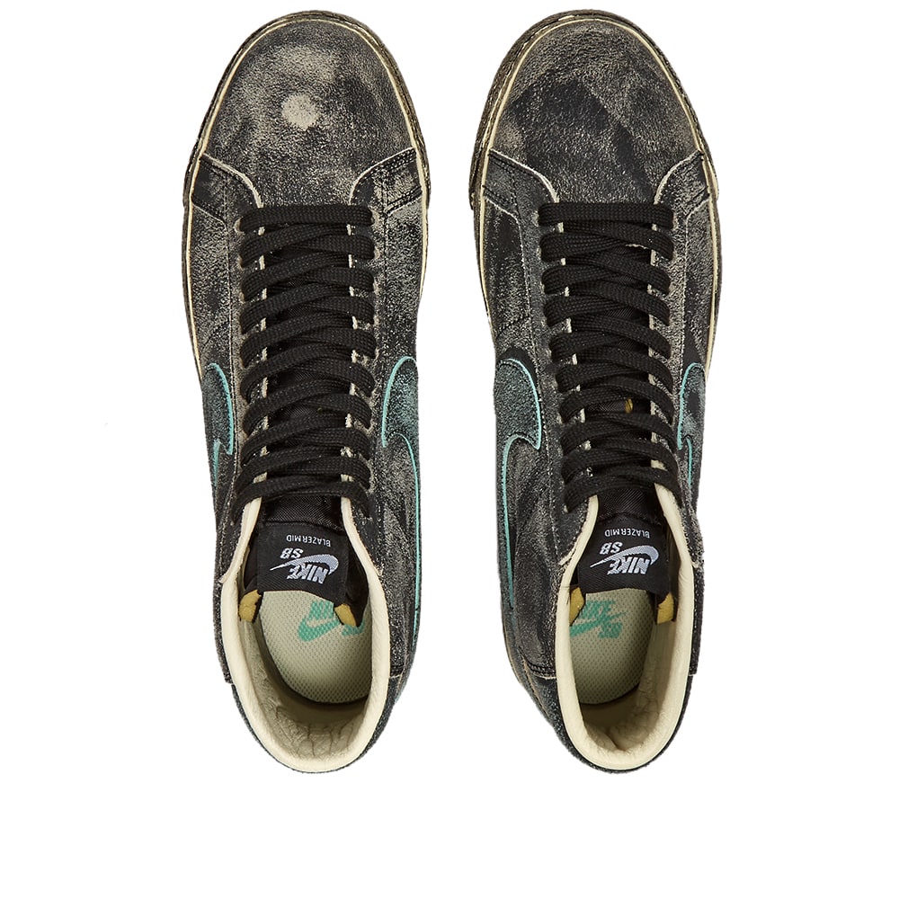 nike sb blazer mid faded black