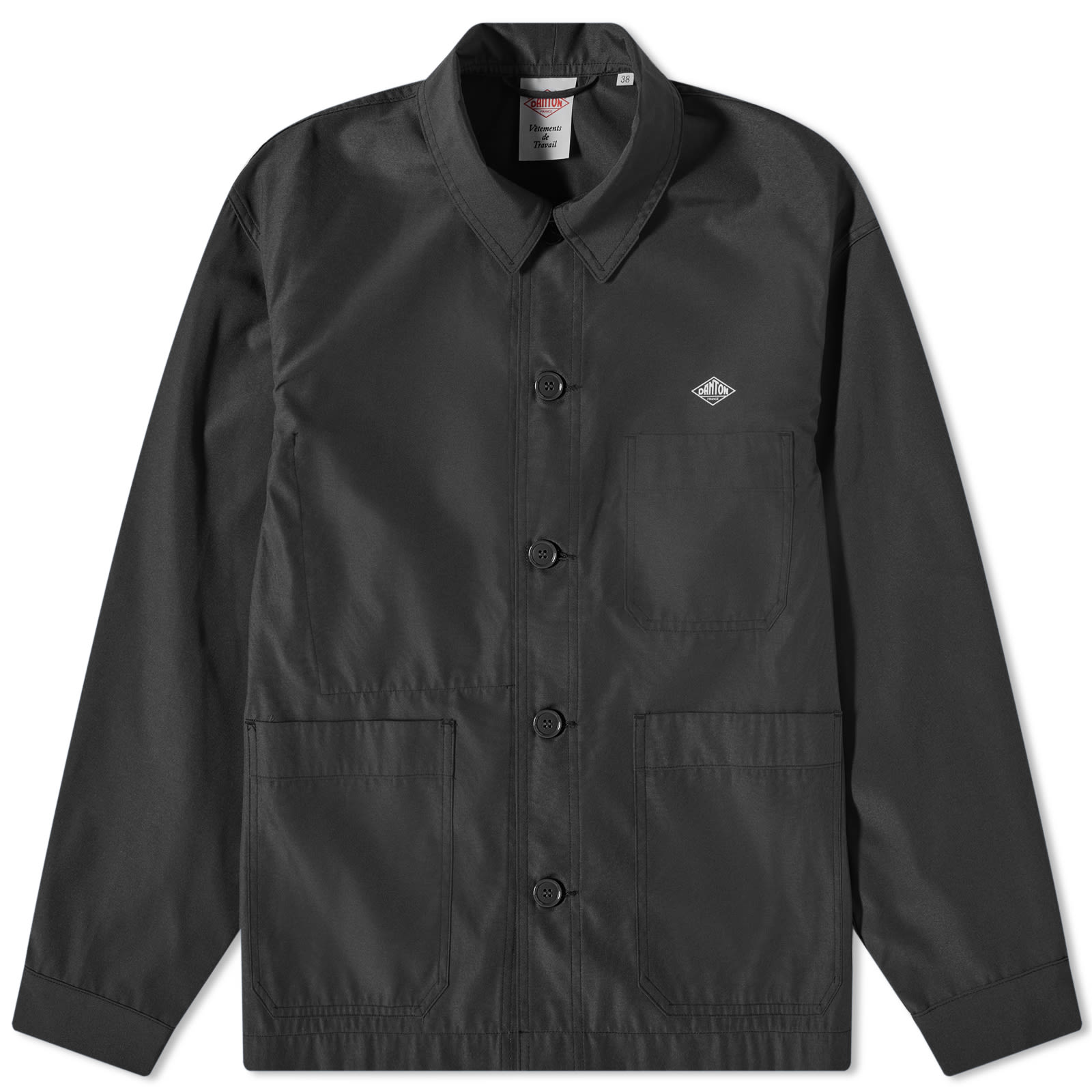 Danton Back Print Coverall Jacket Black | END. (TW)