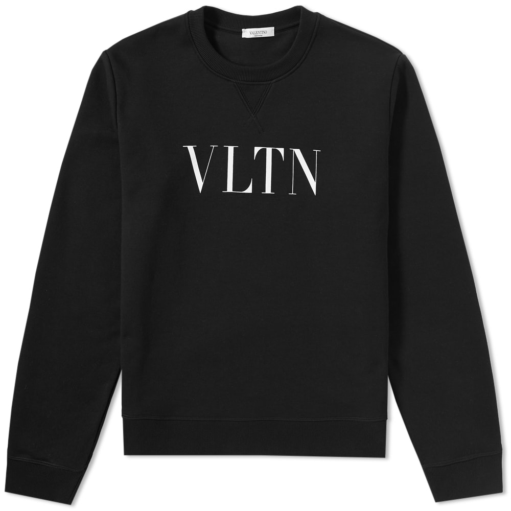 VALENTINO スウェット TV3MF10G3TV Valentino VLTN Print Crew Sweat Black | END. (AR)