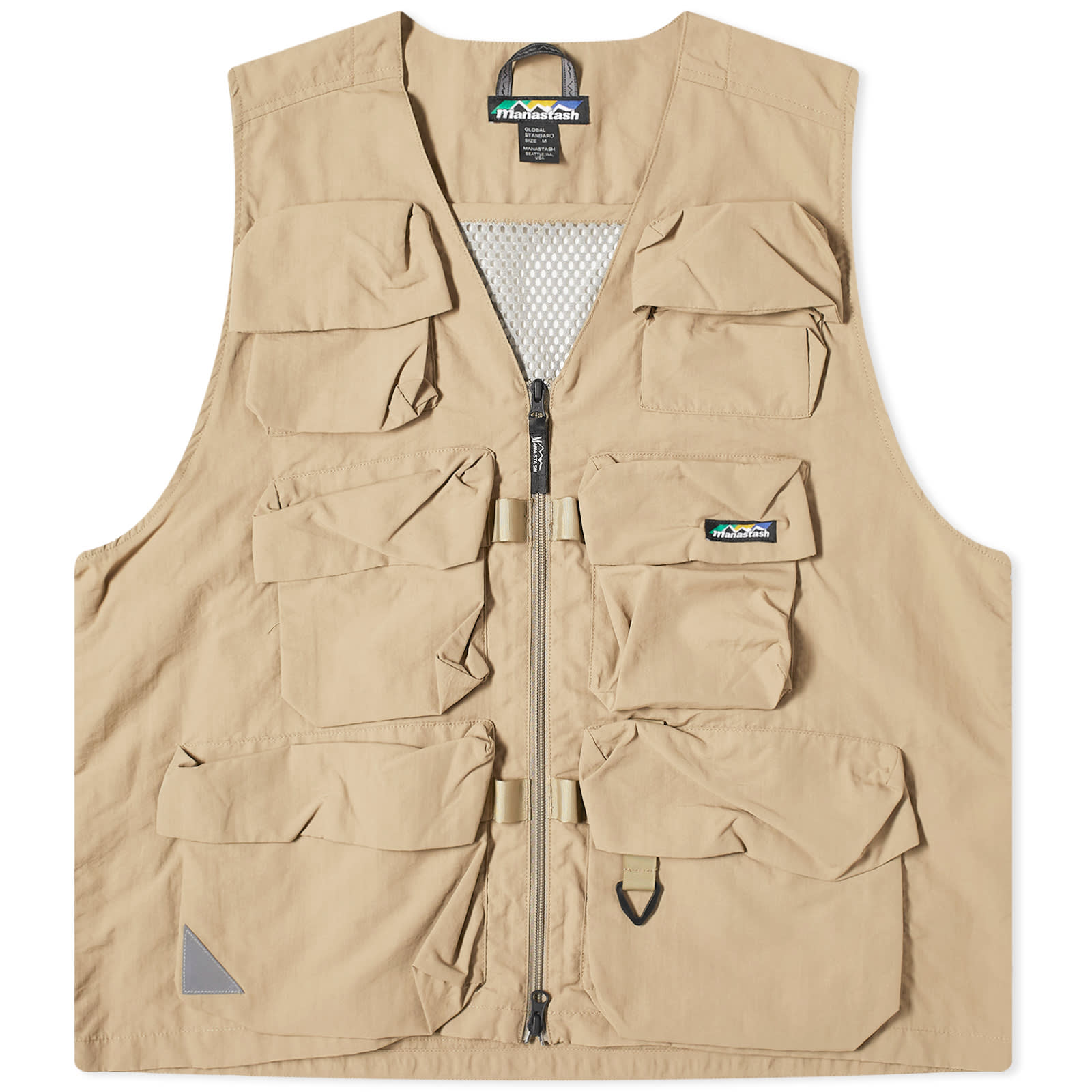 Manastash Men's River Vest Sand - Curated Menswear