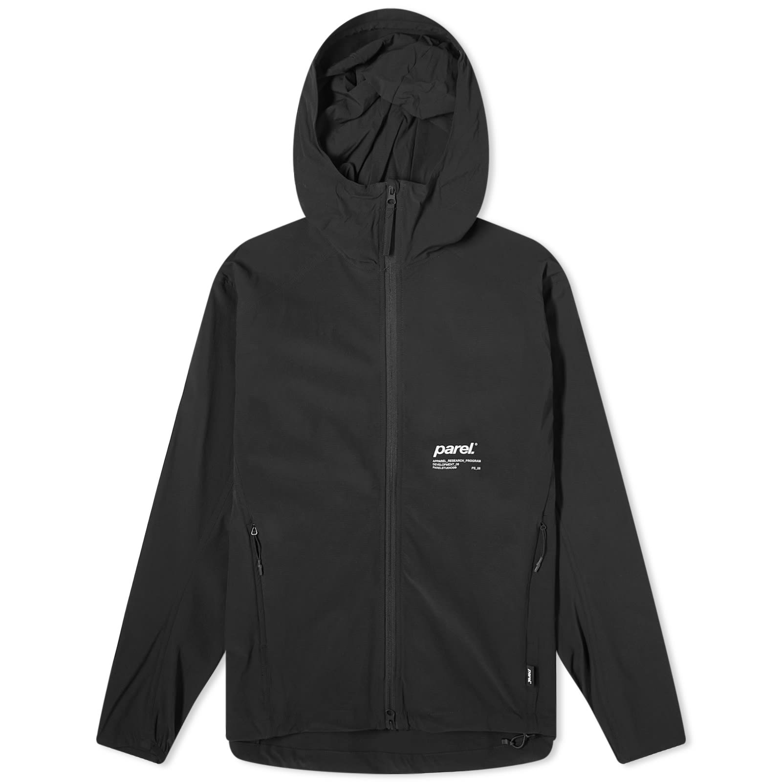 Parel Studios Teide Lightweight Hooded Jacket Black END.