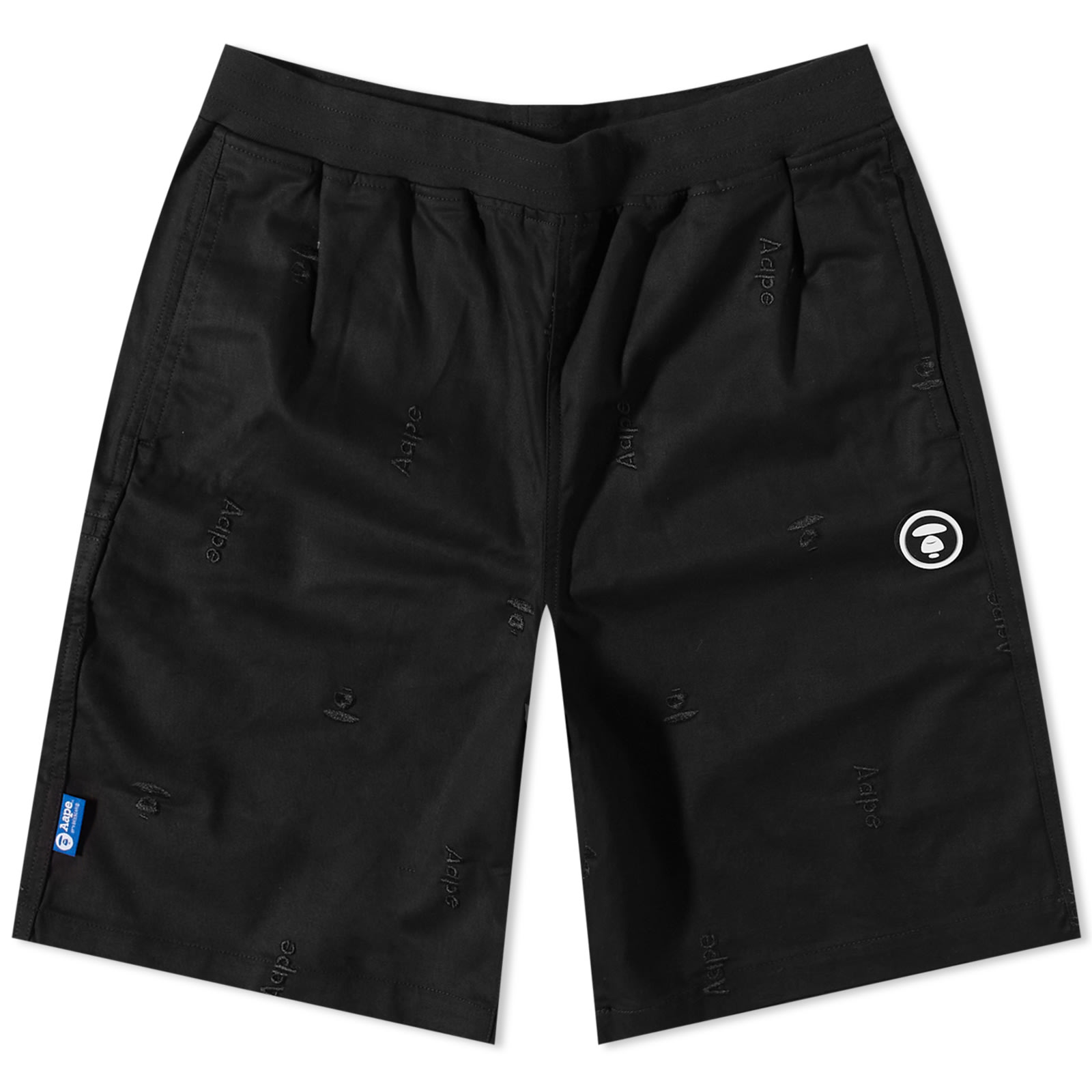 AAPE Street Baseball Embroidered Short Black | END. (GB)