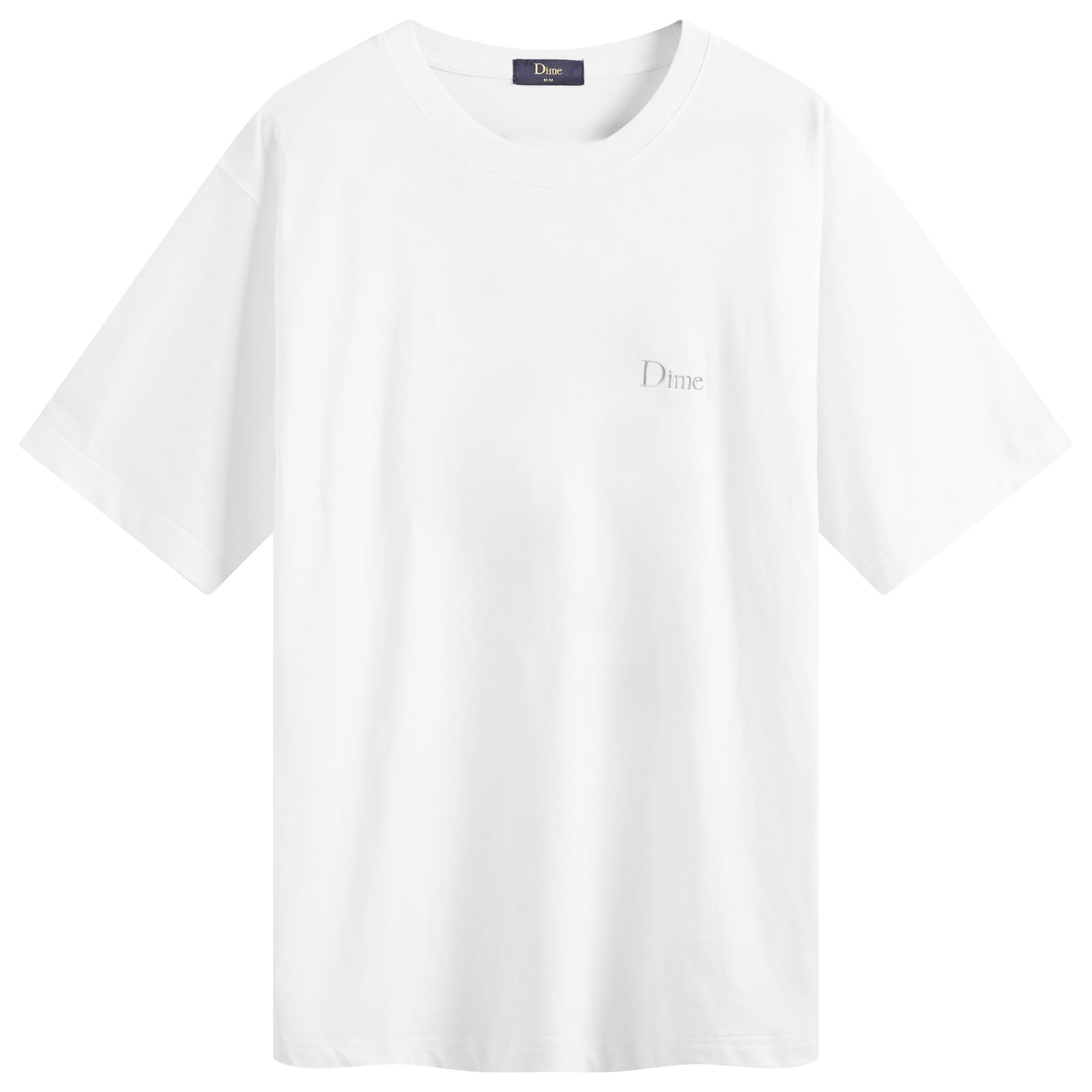 ■Dime■ Classic Small Logo Hooded T-Shirt White Dime Classic Small Logo T - Shirt White | Full-zip hoodie in