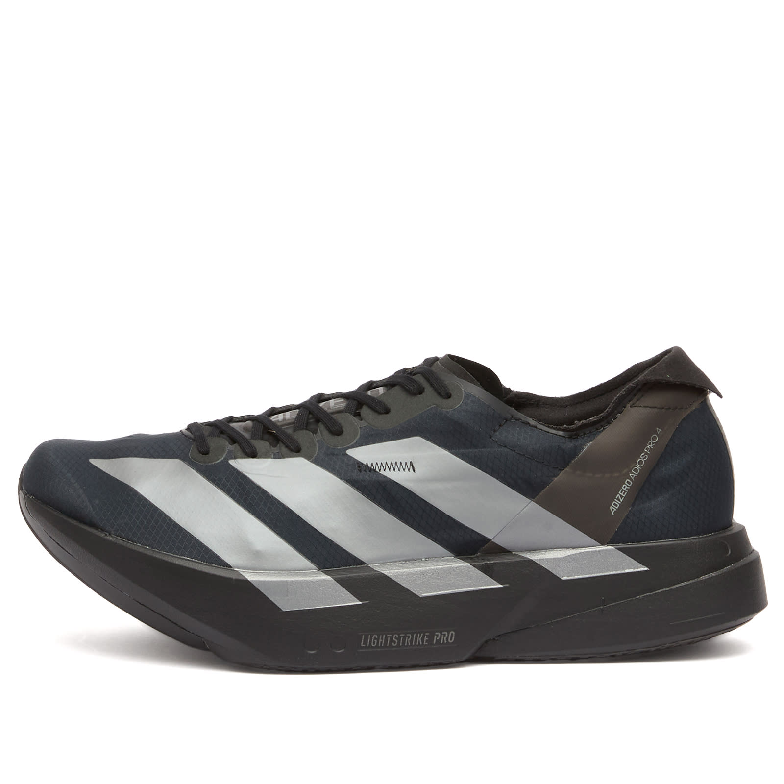 スニーカー★アディダス★Adizero Adios Pro 4 Black Silver Adidas Mens Adizero Adios Pro 4 - Black | Run North West